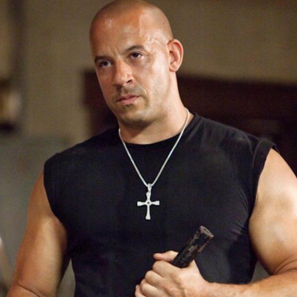 Vin Diesel Cross Necklace from Fast and Furious Movies